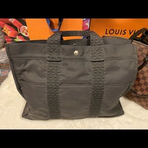 Hermes Canvas Medium Tote